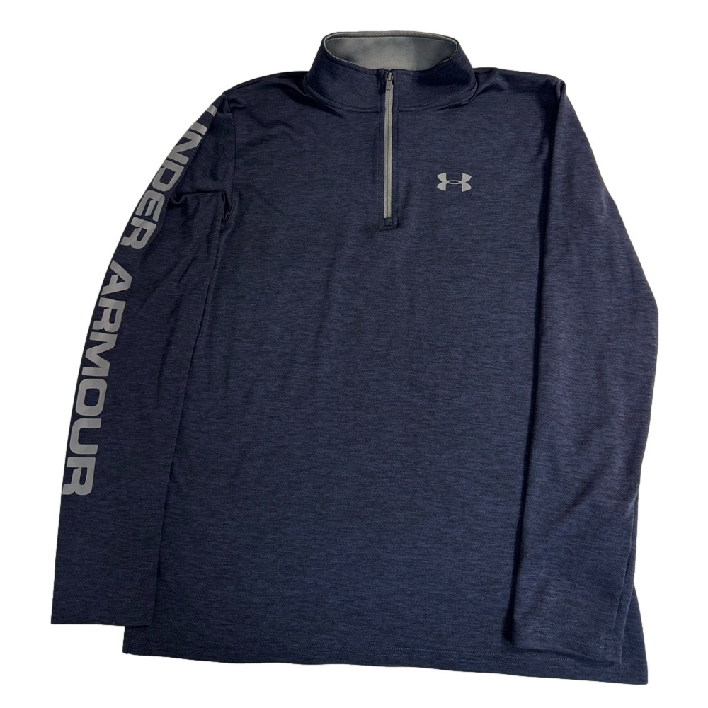 Under Armour Quarter 1/4 Zip Long Sleeve Heatgear Boy XL Lightweight Top Shirt